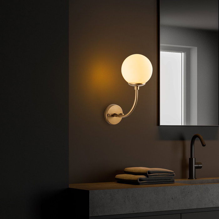 Opviq Sferis - 15030 Lámpara de Pared Dorada Opviq Sferis - 15030 Lámpara de Pared Dorada